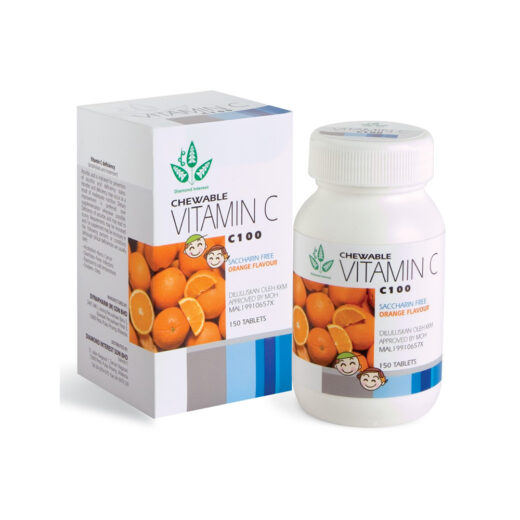 DYNA C-100 Tablets - 150's Bottle, Immune Booster