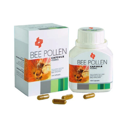 Bee Pollen Capsules 100's - Natural Energy & Wellness Boost