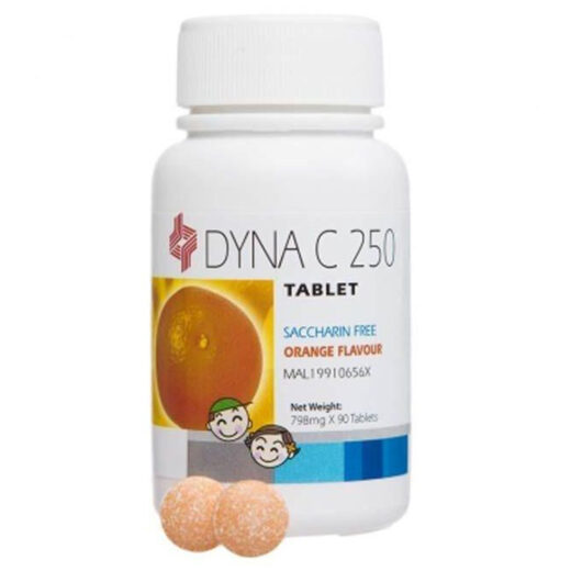 Boost Your Immunity with DYNA C-250 Tablets - 90's