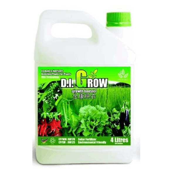DI Grow Green 4Ltr - Enhanced Plant Growth Formula