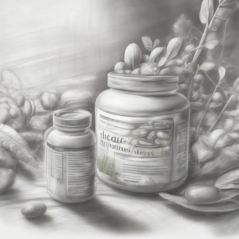 YEEGARLIC CAPSULE 90s: Complete Health Guide natural health supplement - pencil illustration