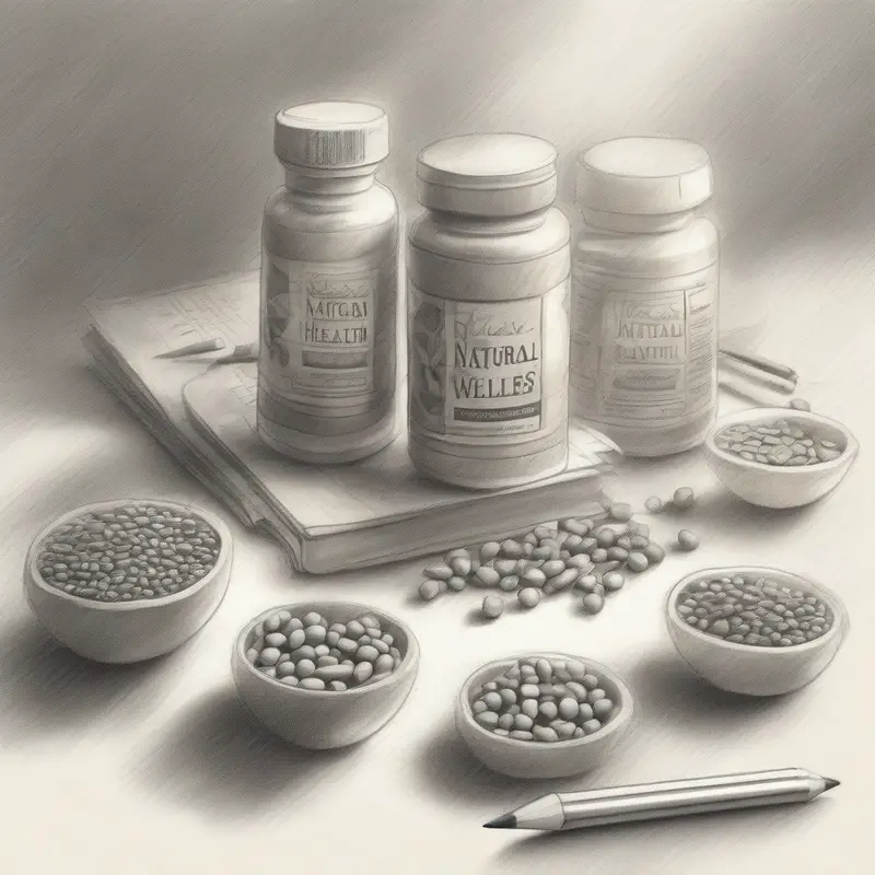Spirulina Tablets: Complete Nutrition Guide for Optimal Health natural health supplement - pencil illustration
