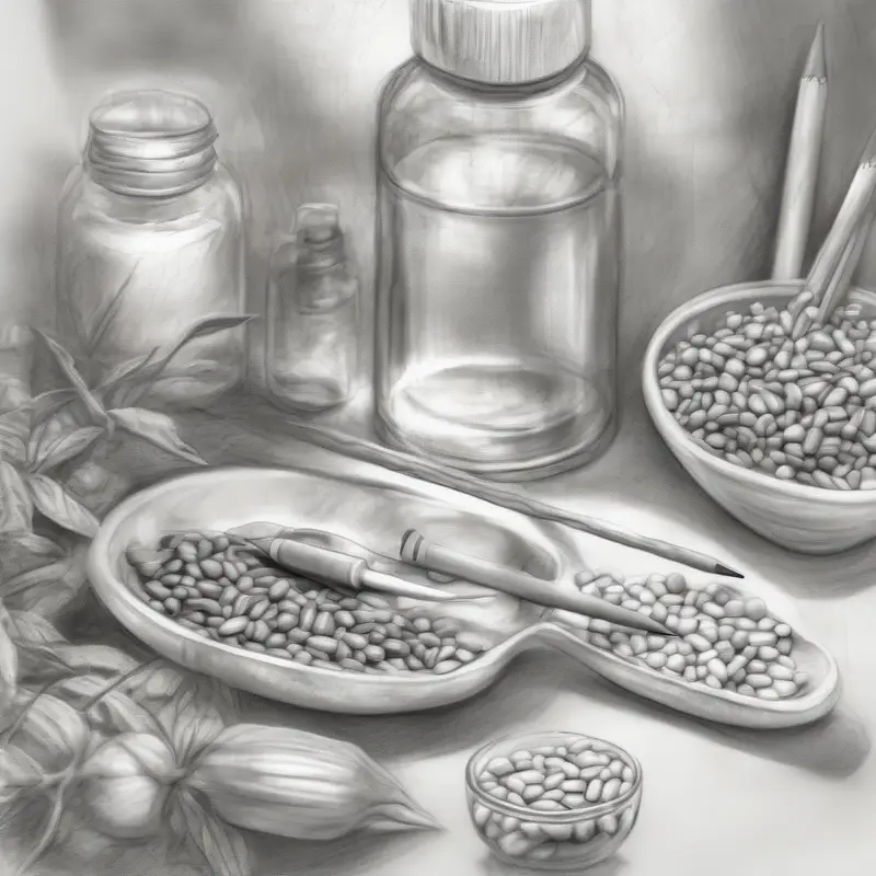 GINALI CAPSULE 100s: Complete Health Guide natural health supplement - pencil illustration