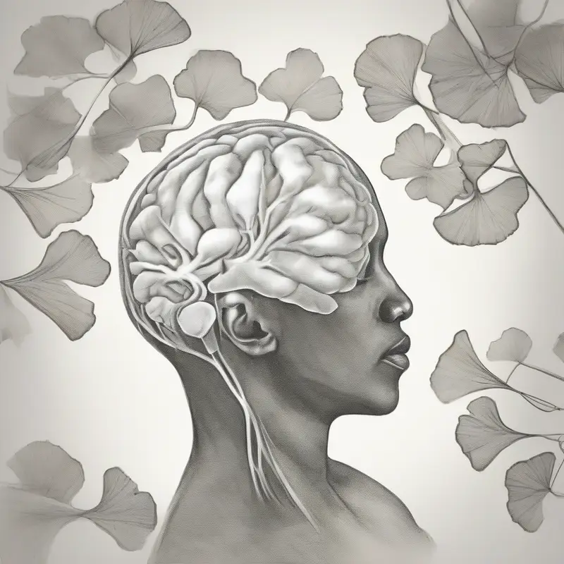 Yeeginkgo Tablets: Natural Brain & Memory Support Guide natural health supplement - pencil illustration